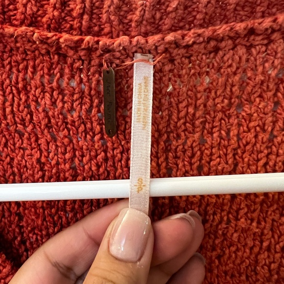 Free people knitted sweater blood orange - Picture 3 of 6